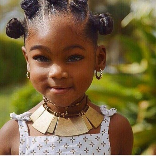 40 Cute Hairstyles for Black Little Girls | herinterest.com/