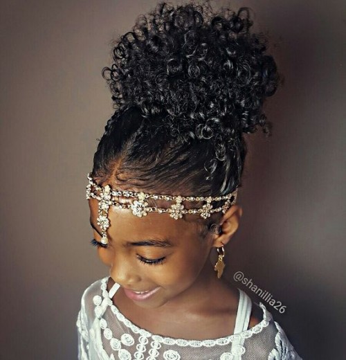 40 Cute Hairstyles for Black Little Girls | herinterest.com/