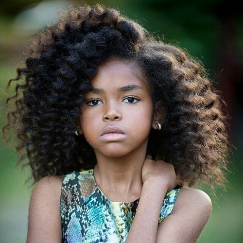 40 Cute Hairstyles for Black Little Girls | herinterest.com/