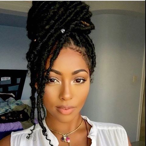 40 Updo Hairstyles For Black Women 2017 Herinterest Com