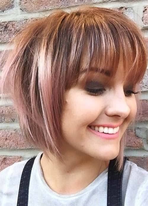 20 Short Hairstyles For Fat Faces And Double Chins 2019