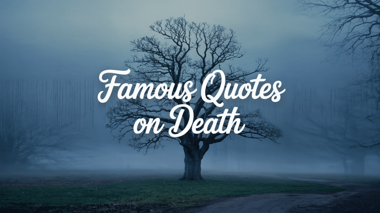 famous quotes about death