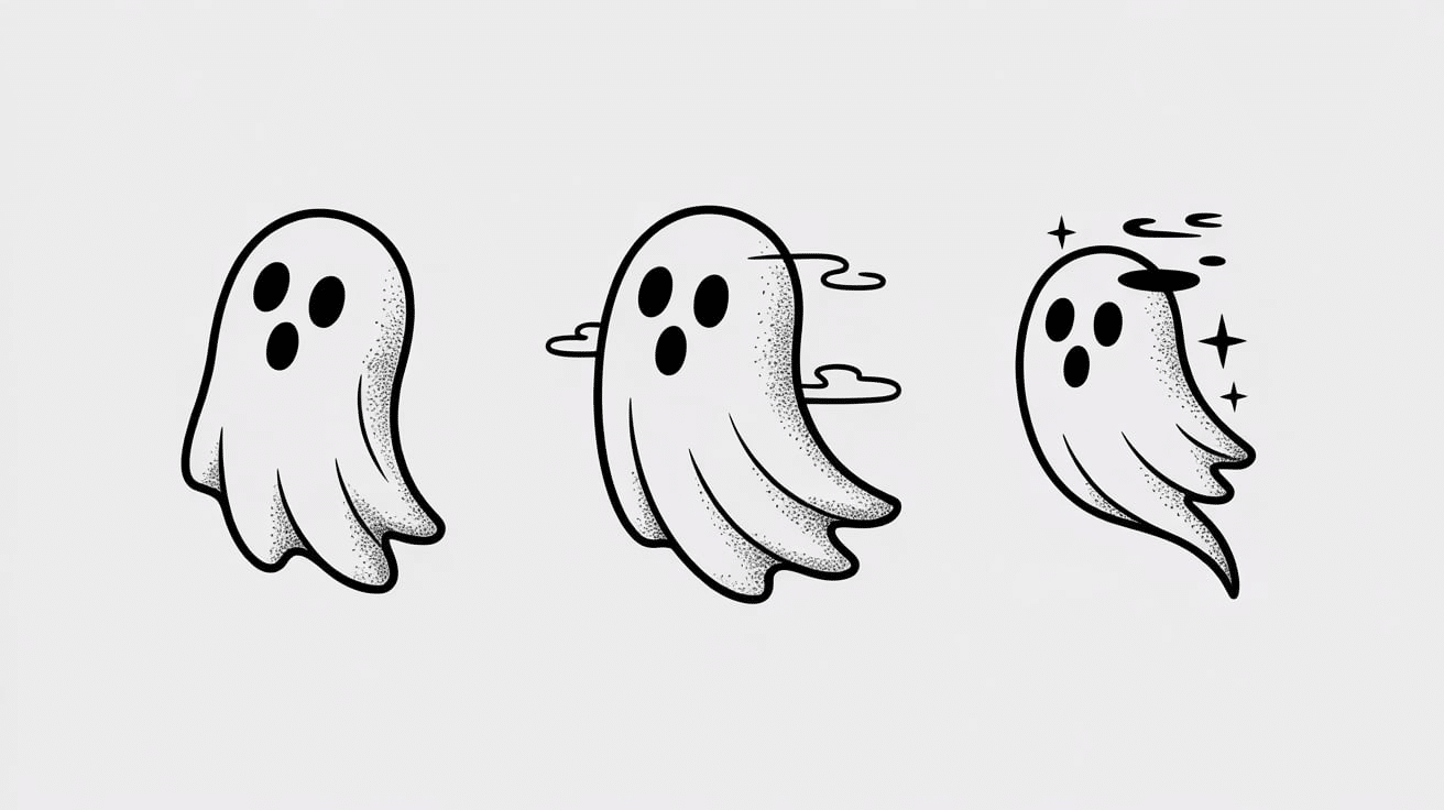 Gender-Neutral_Ghost_Tattoo_Idea