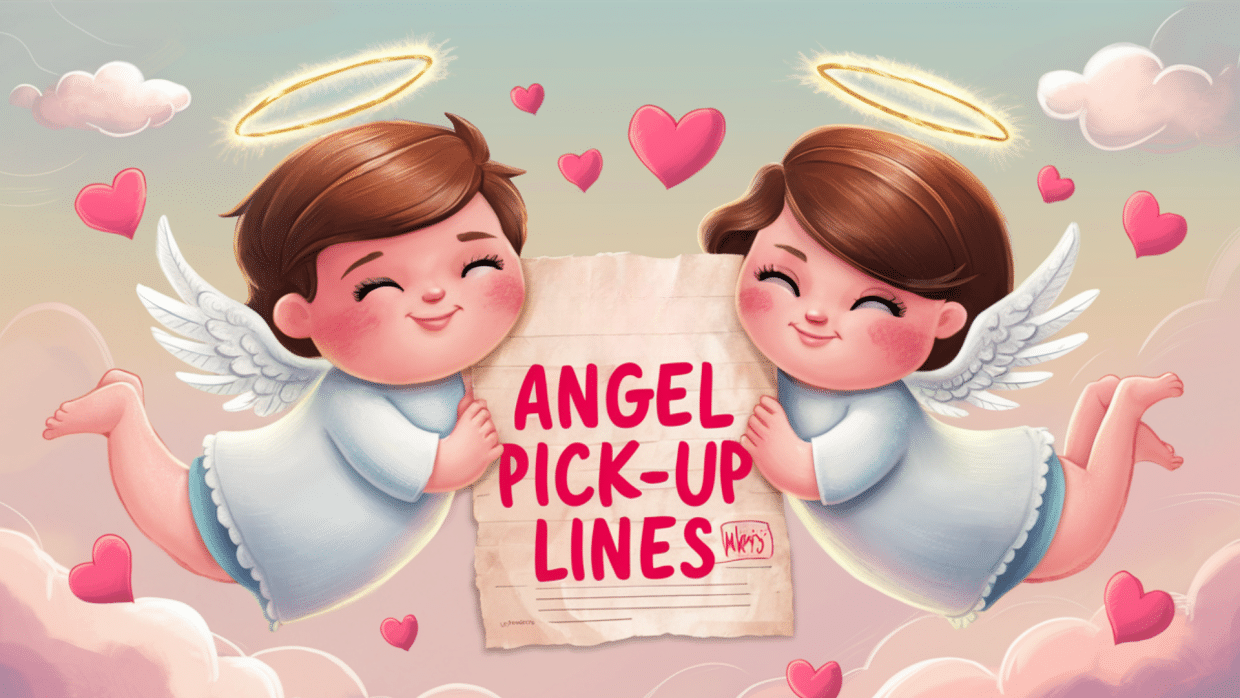 angel pick up lines