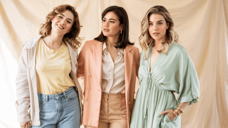 Light Spring Outfit Palettet Spring Wardrobe Capsule Essentials
