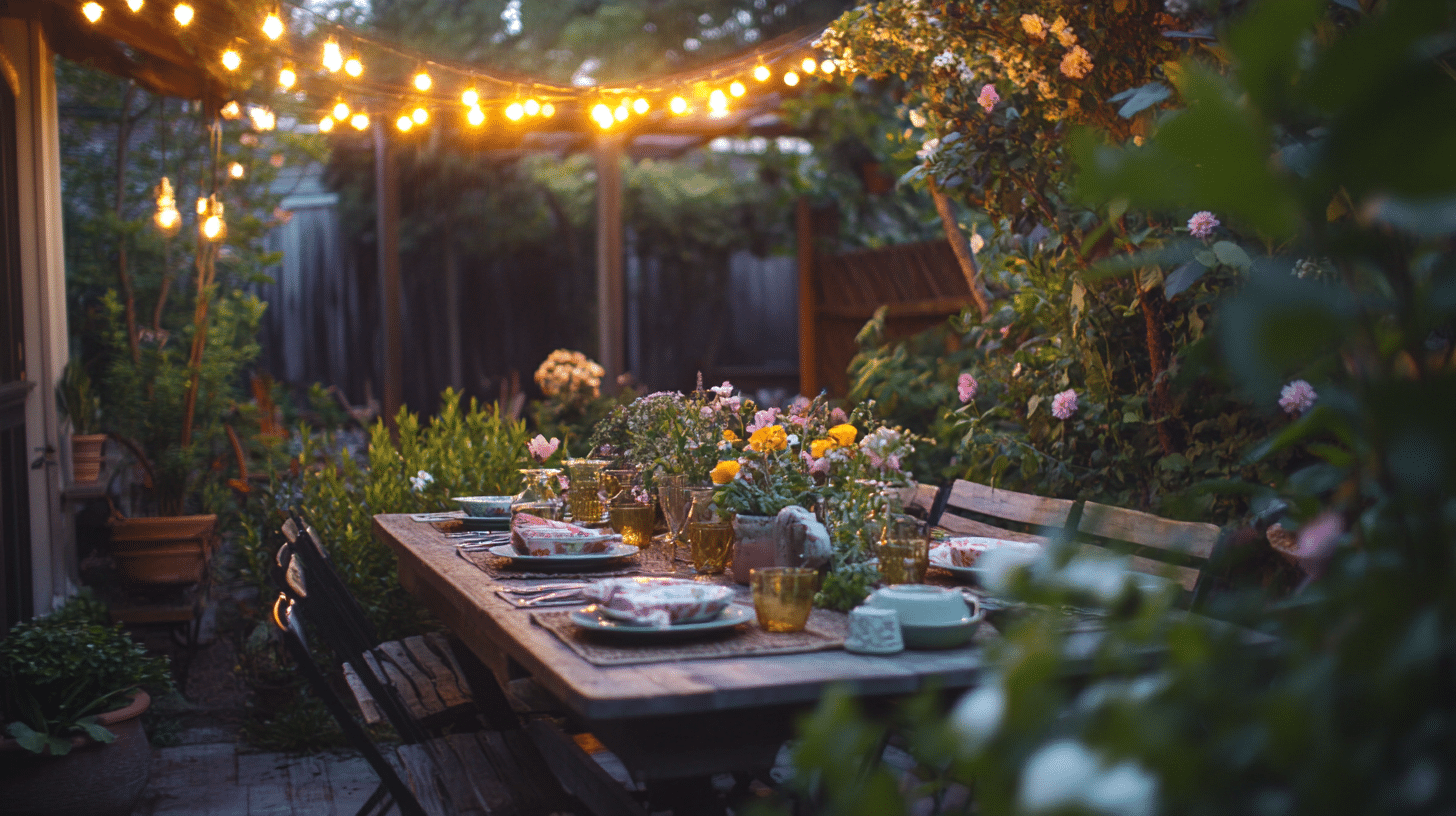 Backyard Garden Party