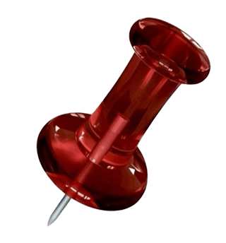 red pin